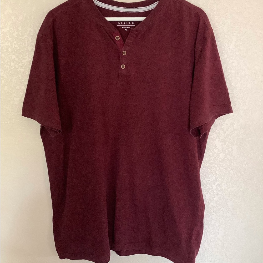 Simply Styled 3 Button Shirt Size XL
